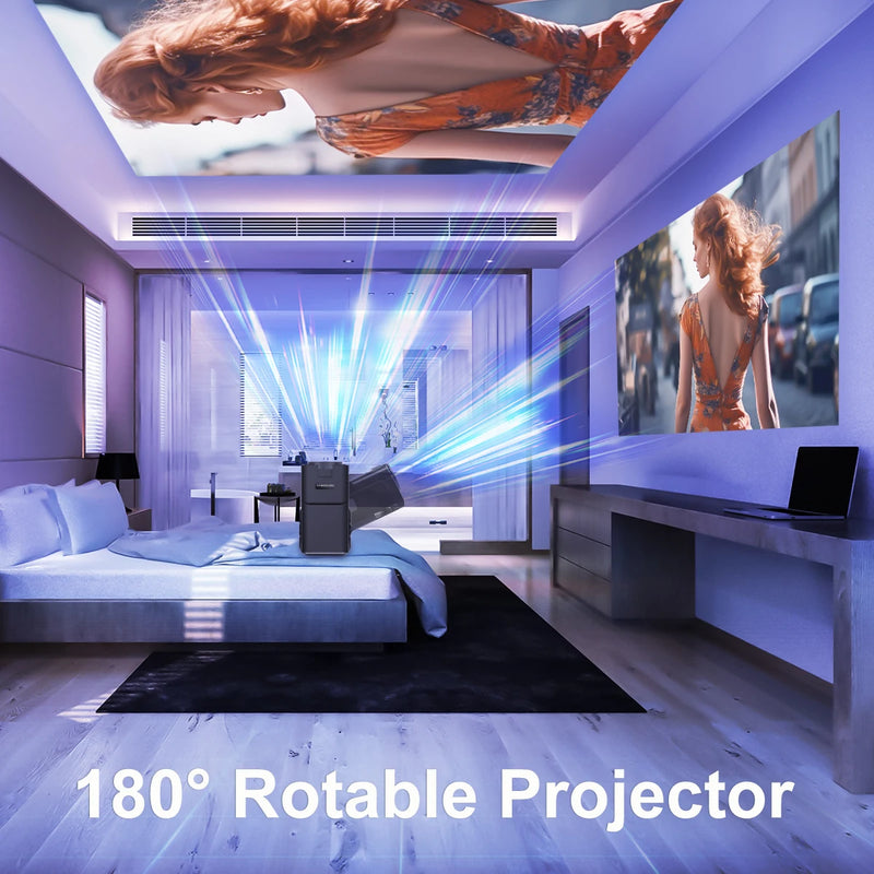 Projetor Smart Lançamento 4K Wi-fi HD